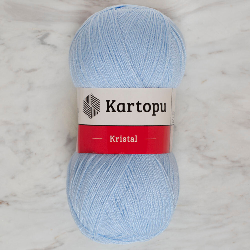 Kartopu Kristal Bebe Knitting Yarn, Blue - K1543