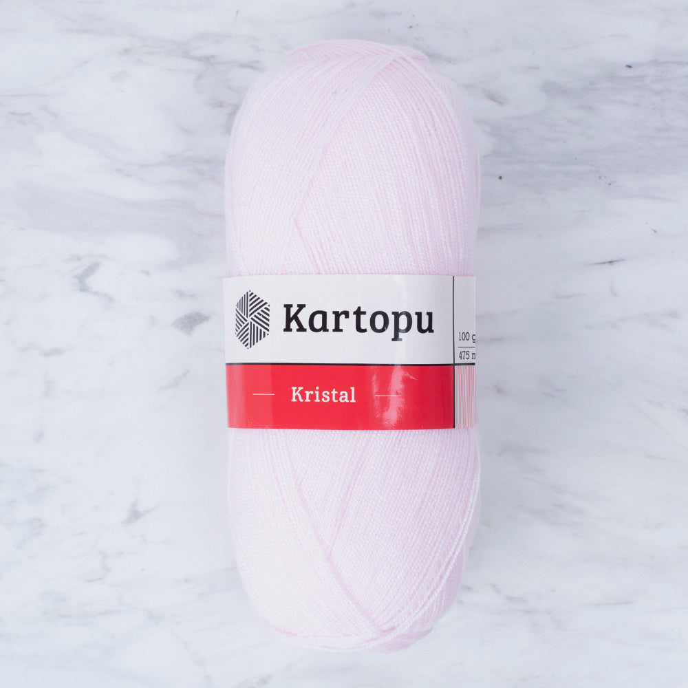 Kartopu Kristal Knitting Yarn, Pink - K699