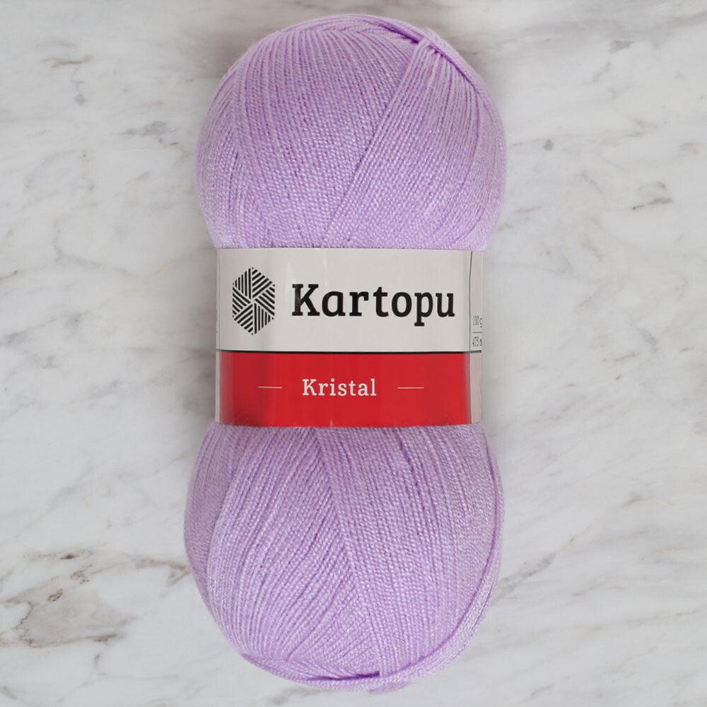Kartopu Kristal Knitting Yarn, Lilac - K705