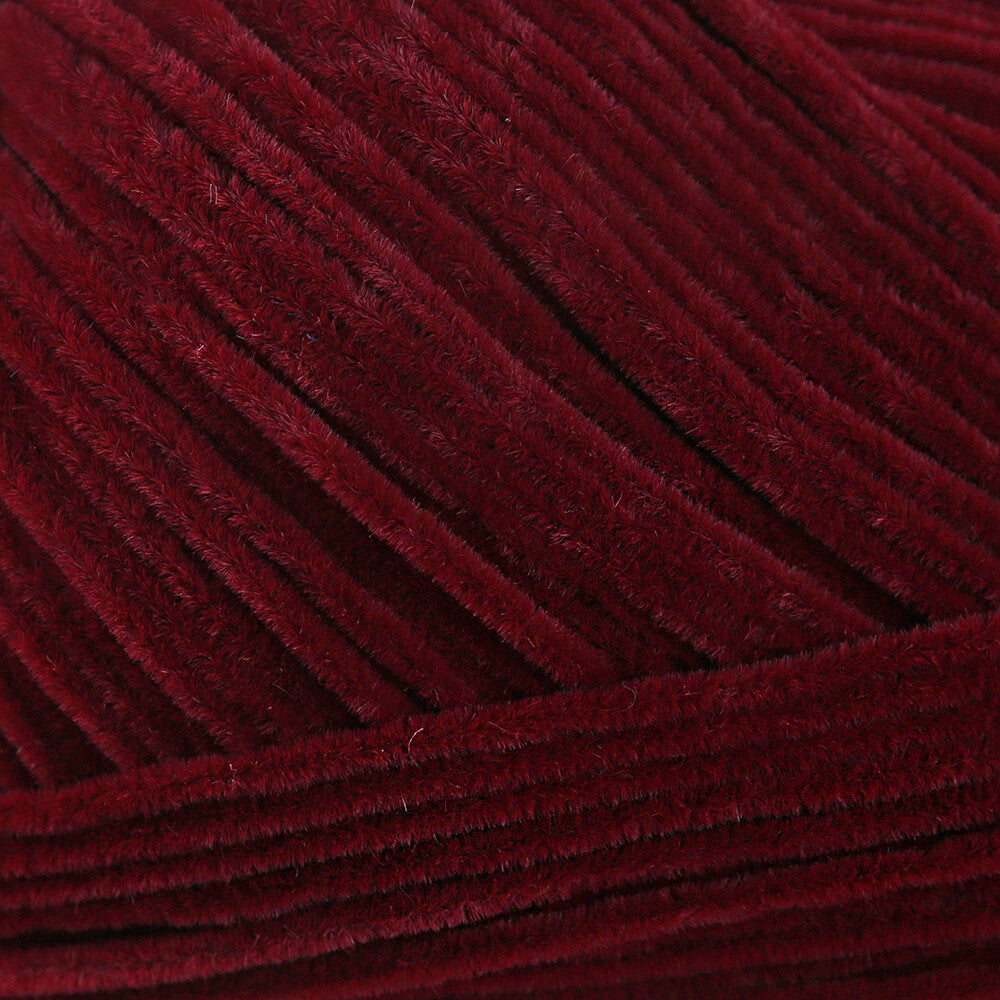 Knit Me Nubuk Knitting Yarn, Maroon - 427