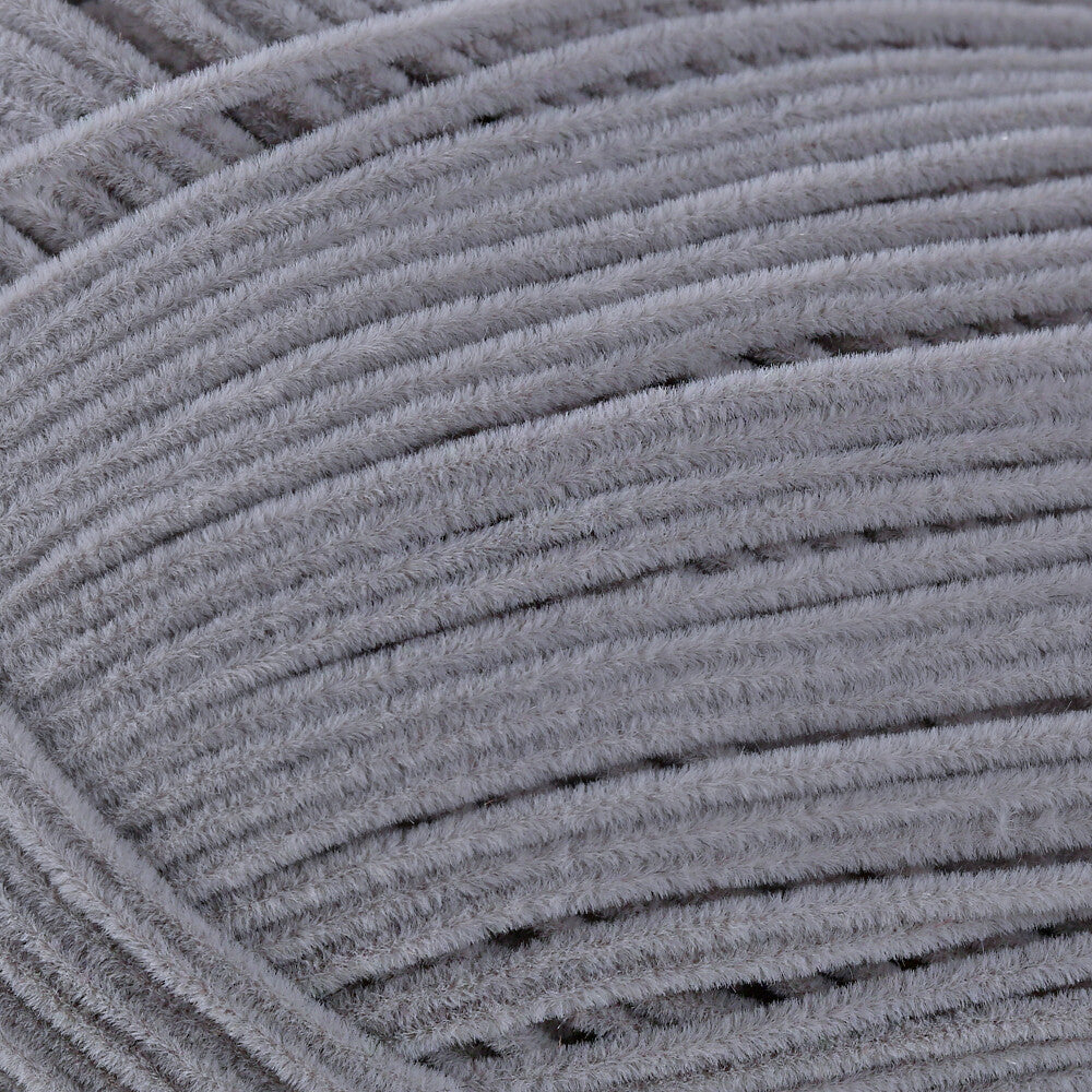 Knit Me Nubuk Knitting Yarn, Grey - 7149