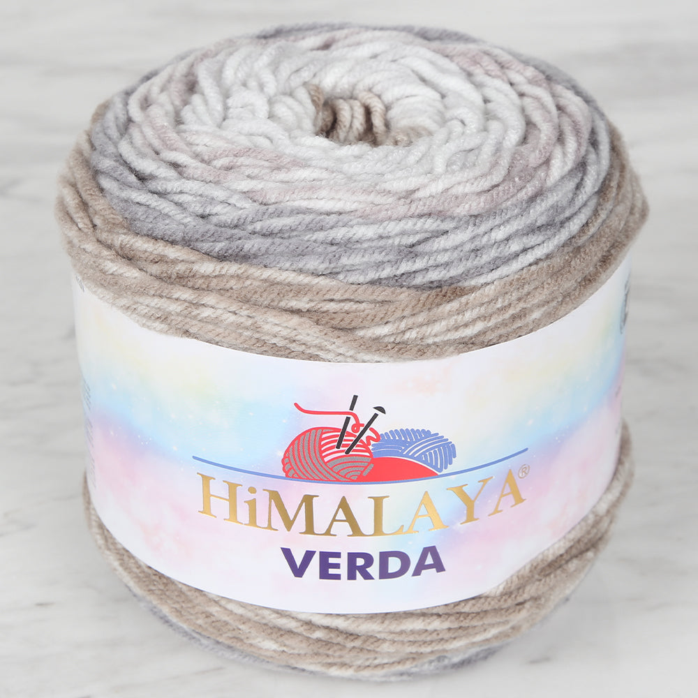 Himalaya Verda Knitting Yarn , Variegated  - 1048 - 04