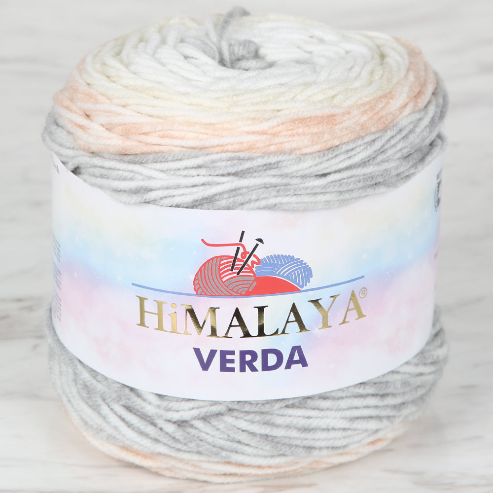 Himalaya Verda Knitting Yarn , Variegated  - 1048 - 12