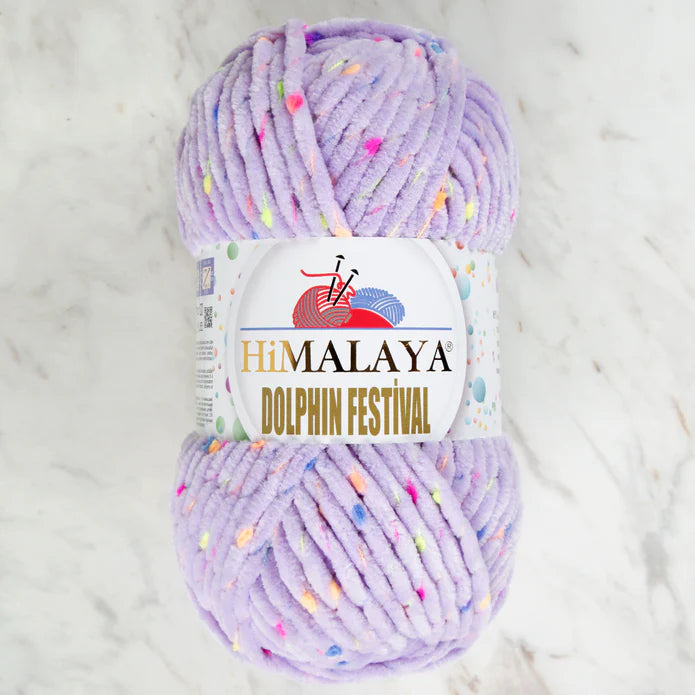 Himalaya Dolphin Festival Knitting Yarn, Lilac - 81105