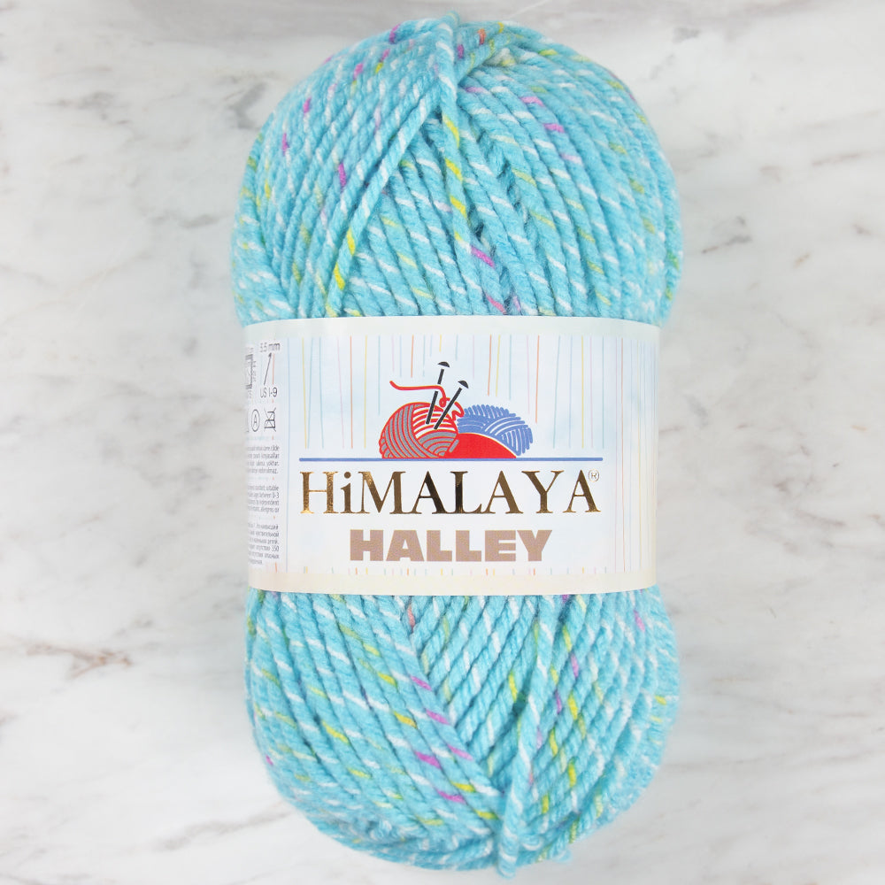 Himalaya Halley Hand Knitting Yarn, Turquoise - 78037