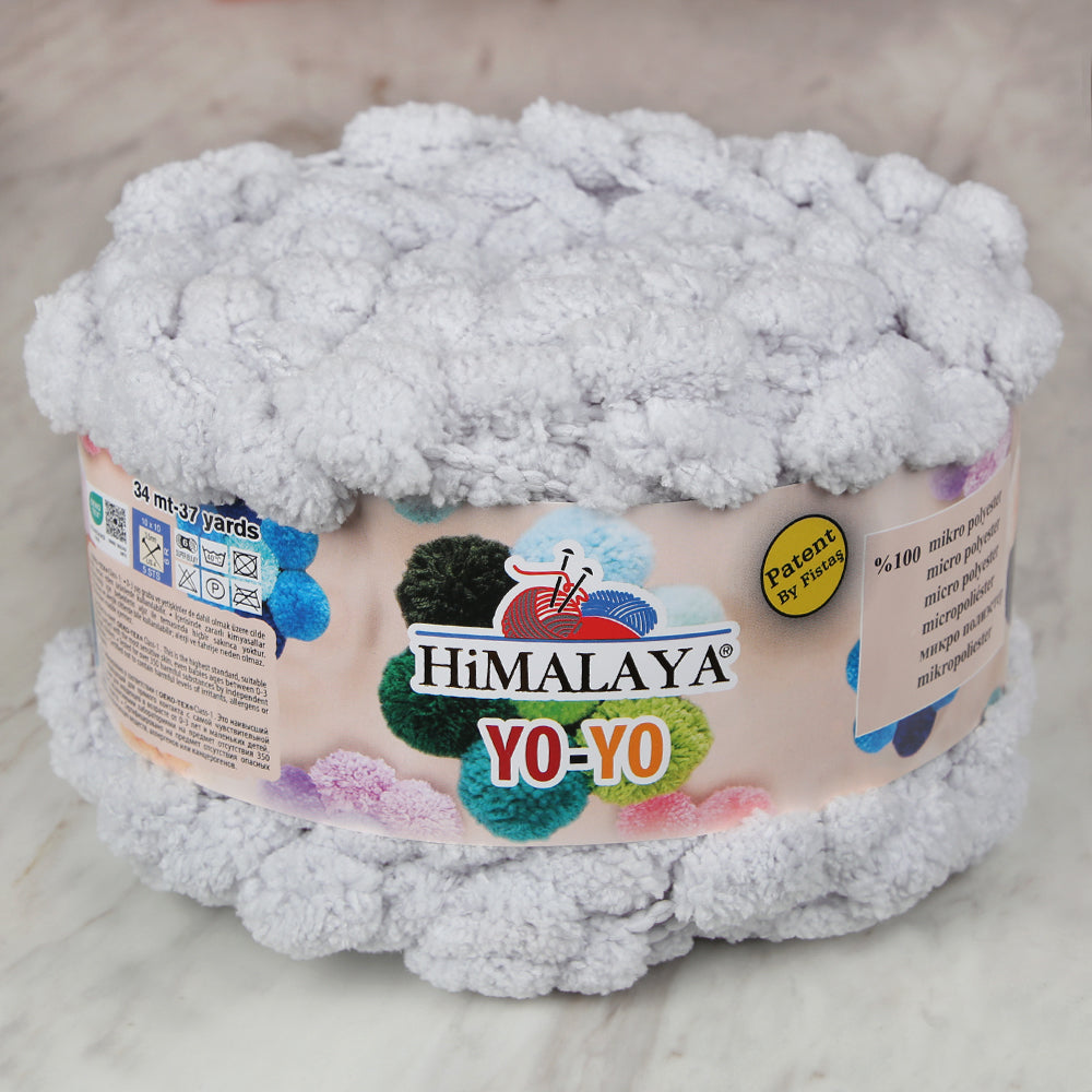 Himalaya Yo-Yo Colors Hand Knitting Yarn , Light Grey - 82123