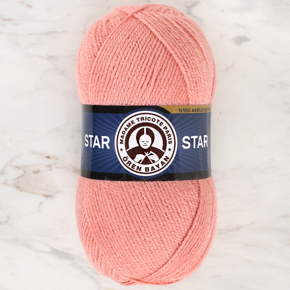 Madame Tricote Paris Star Yarn, Dusty Pink - 121