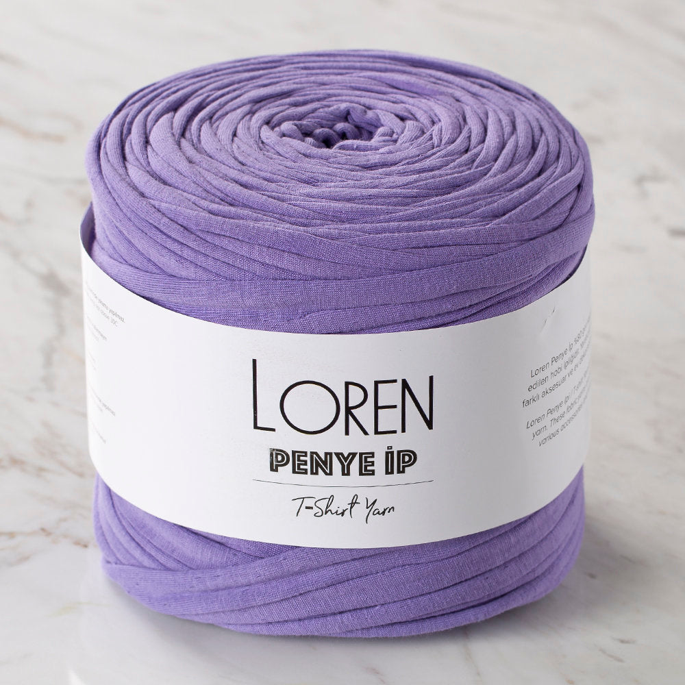 Loren T-shirt Yarn, Purple- 13