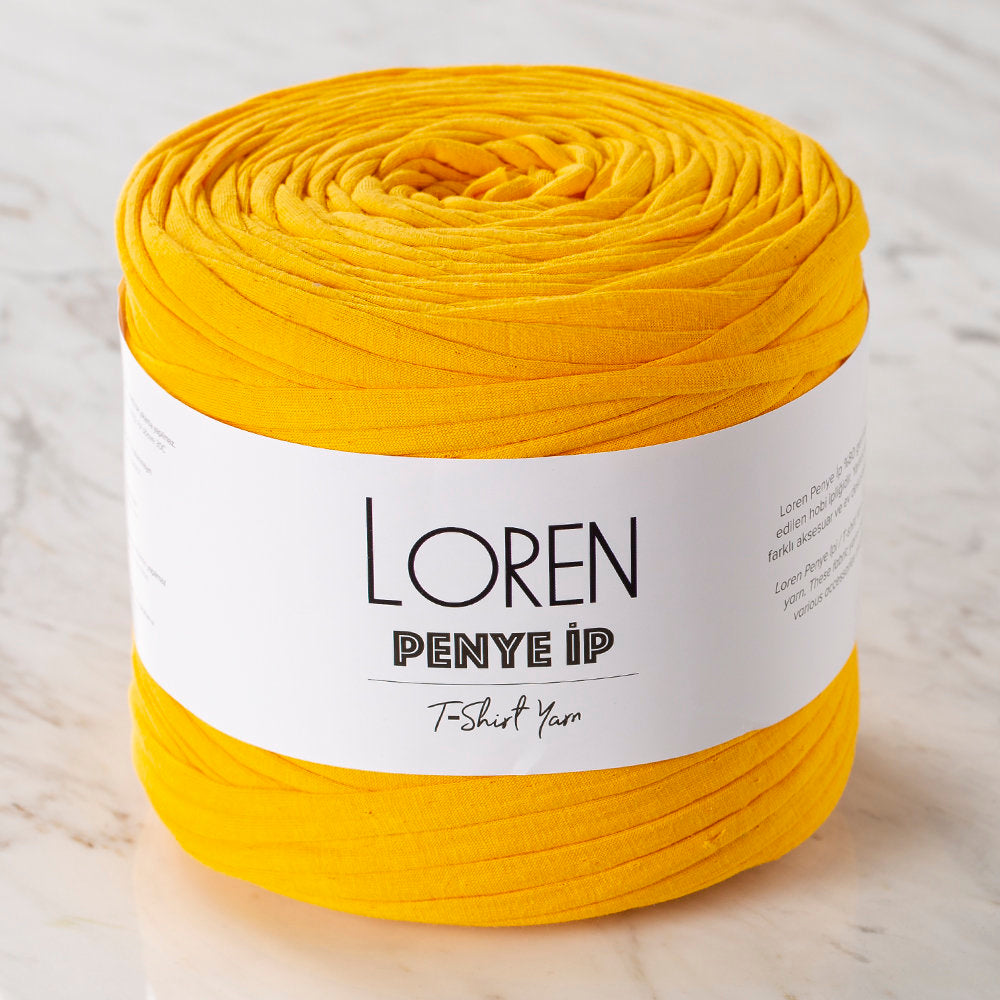 Loren T-shirt Yarn, Mustard - 21