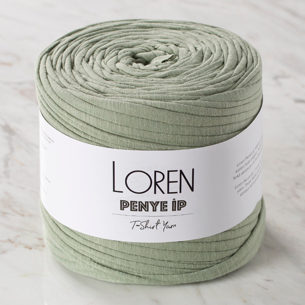 Loren T-shirt Yarn, Mint - 27