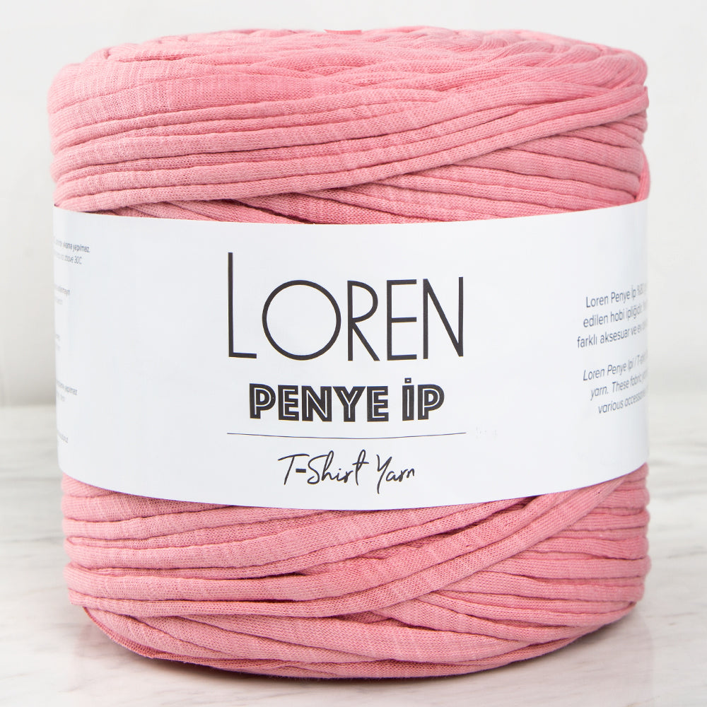 Loren T-shirt Yarn, Pink - 36