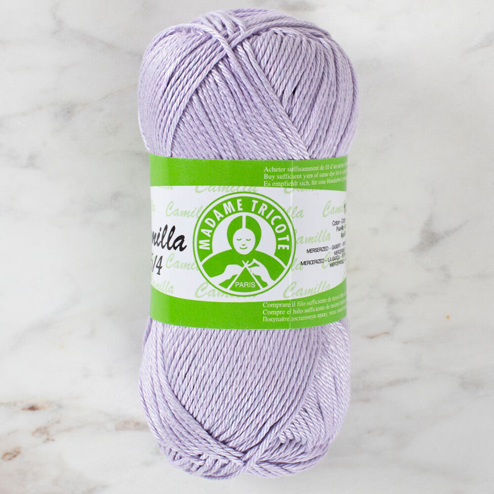 Madame Tricote Paris Camilla 50gr Yarn, Light Lilac - 5316