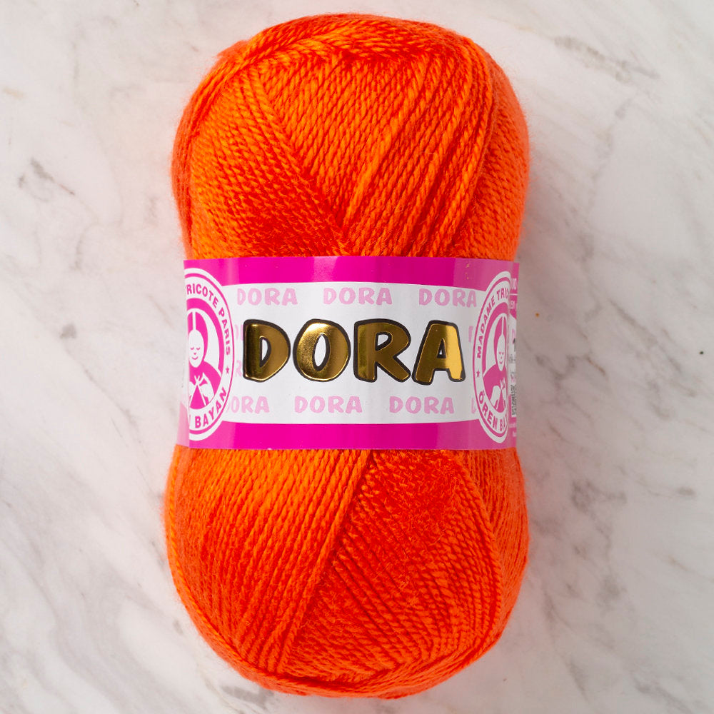 Madame Tricote Paris Dora Yarn, Orange - 031