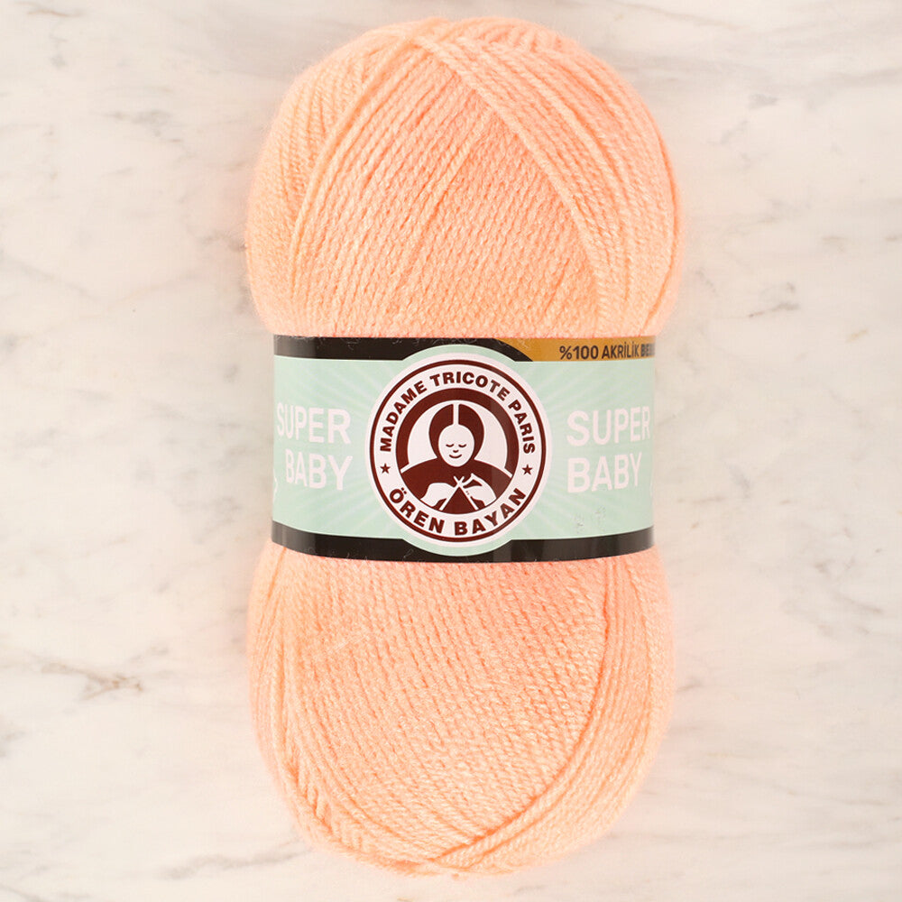 Madame Tricote Paris Super Baby Yarn, Pinkish Orange - 038