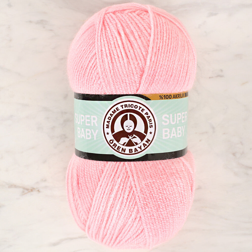 Madame Tricote Paris Super Baby Yarn, Pink - 039