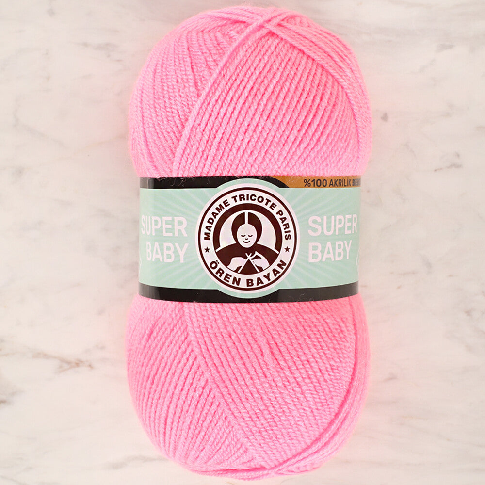 Madame Tricote Paris Super Baby Yarn, Pink - 040