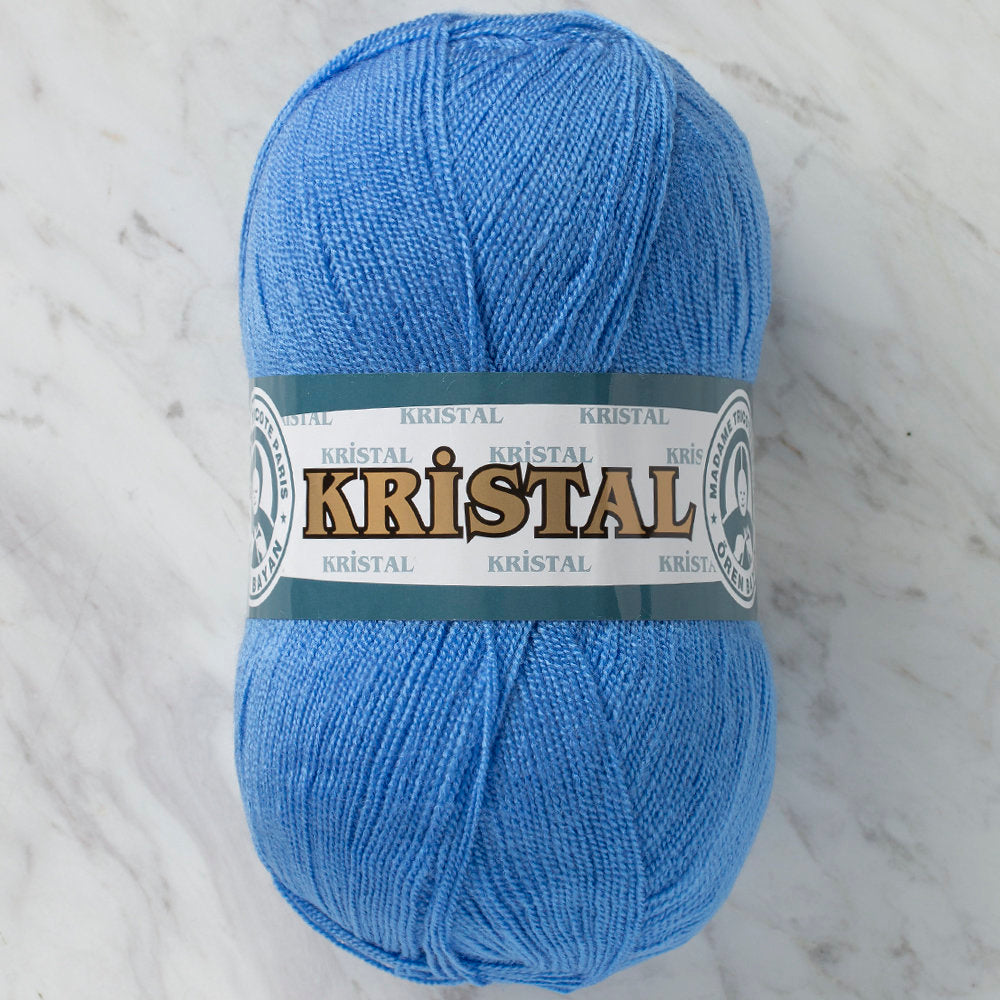 Madame Tricote Paris Kristal Yarn, Blue - 015