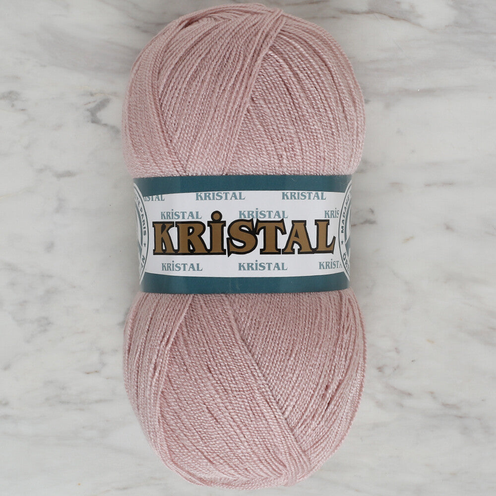 Madame Tricote Paris Kristal Yarn, Powder Pink - 124