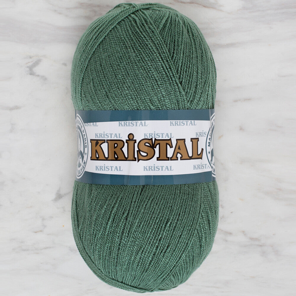 Madame Tricote Paris Kristal Yarn, Green - 132