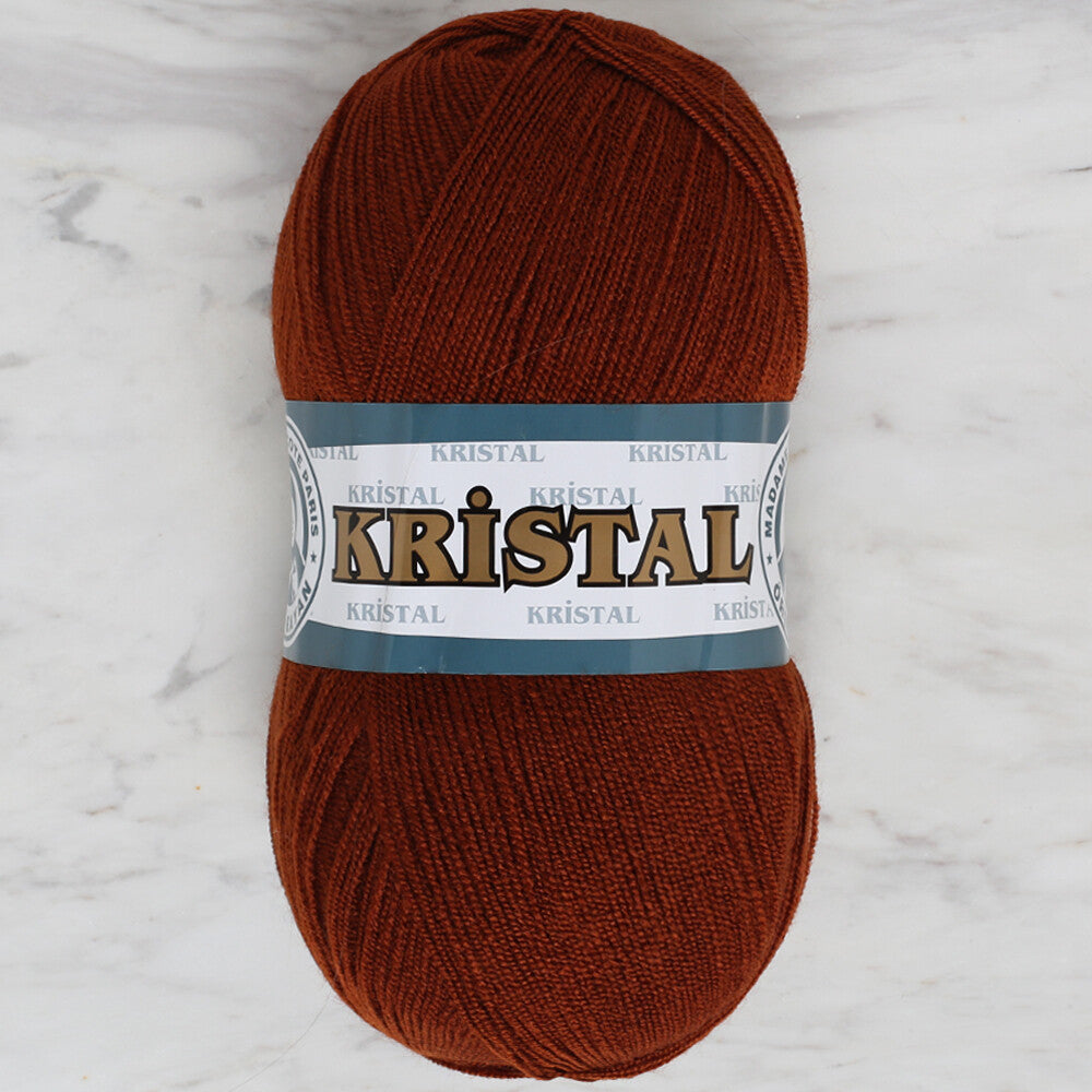 Madame Tricote Paris Kristal Yarn, Brown - T084