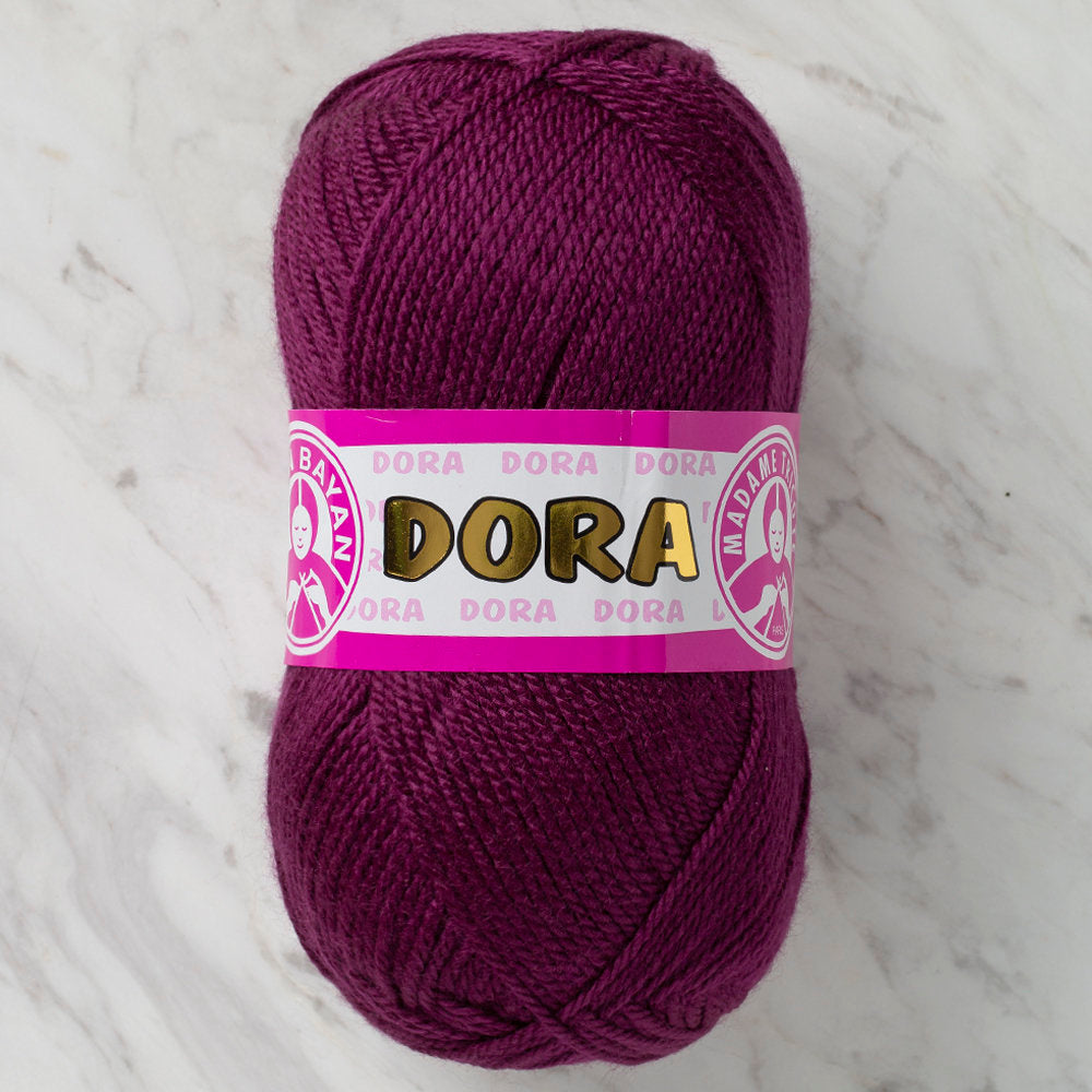 Madame Tricote Paris Dora Yarn,  Plum - 061