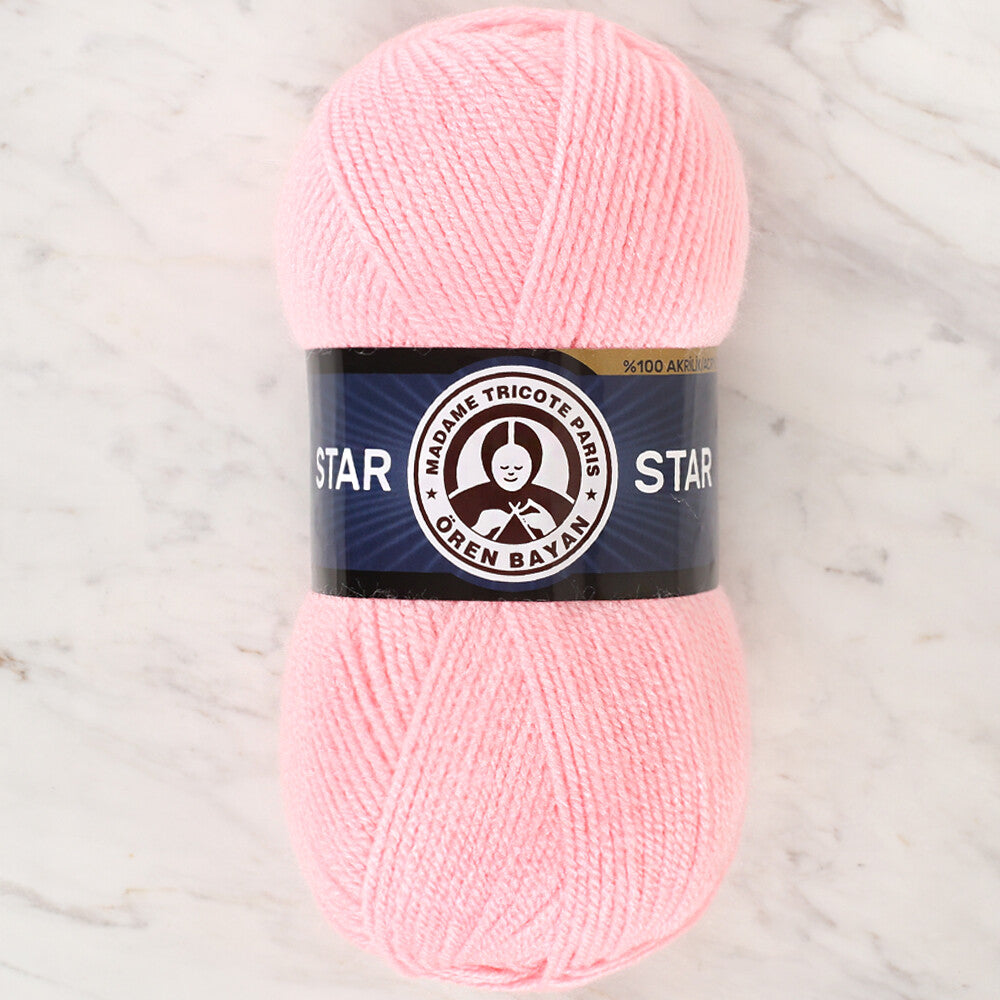 Madame Tricote Paris Star Yarn, Baby Pink - 039