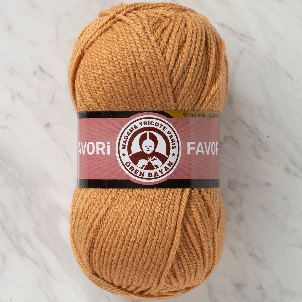 Madame Tricote Paris Favori Knitting Yarn, Brown - 099