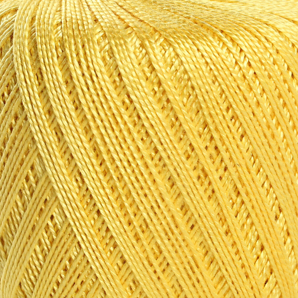 Madame Tricote Paris 5/2 Perle No:5 Lace Thread, Yellow - 5530