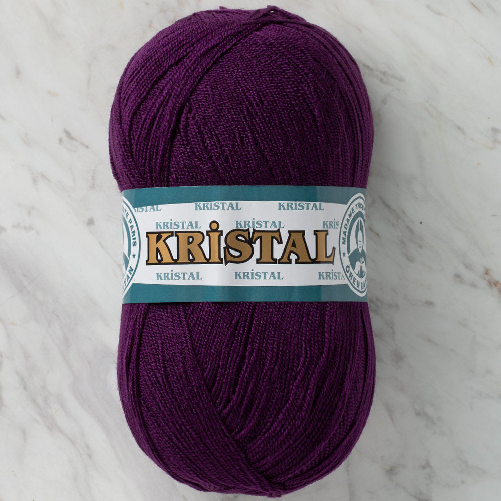 Madame Tricote Paris Kristal Yarn, Purple - 060