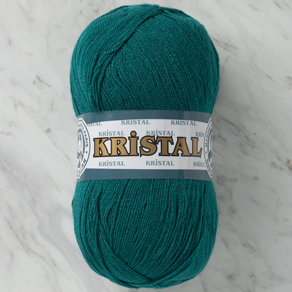 Madame Tricote Paris Kristal Yarn, Green - 105