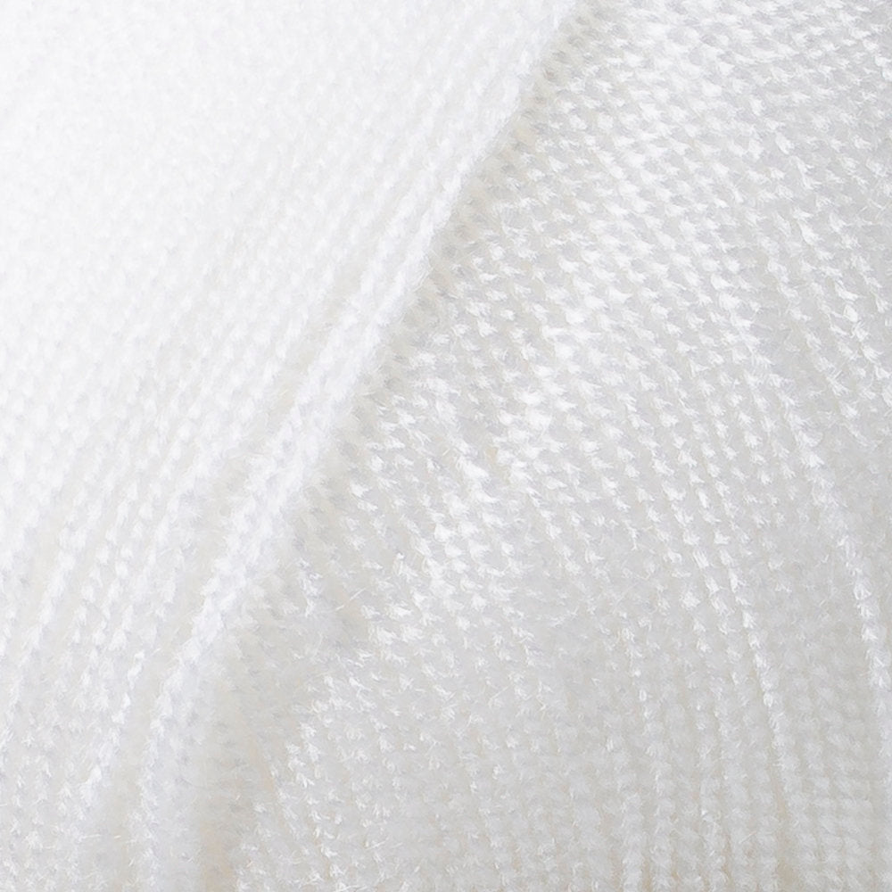 Madame Tricote Paris Kristal Yarn, White - 111