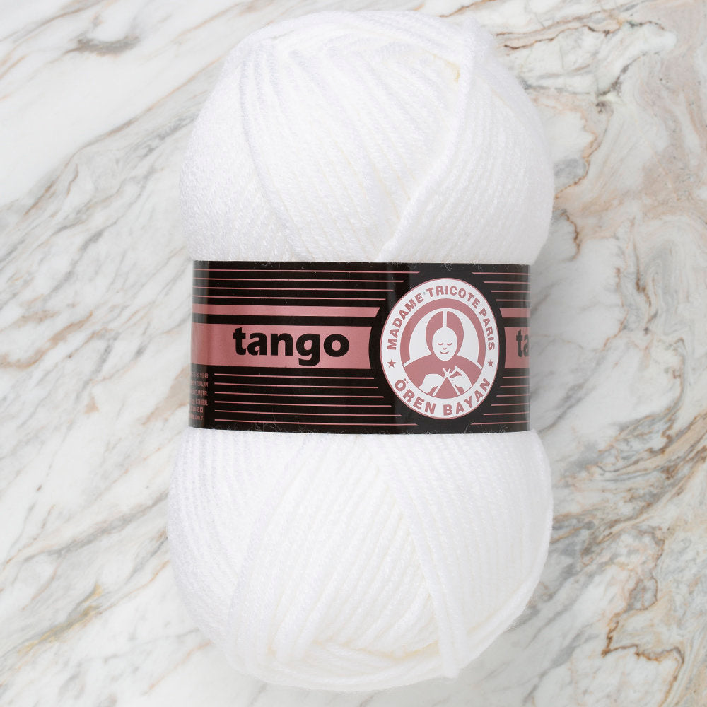 Madame Tricote Paris Tango/Tanja Knitting Yarn, Cream - 111