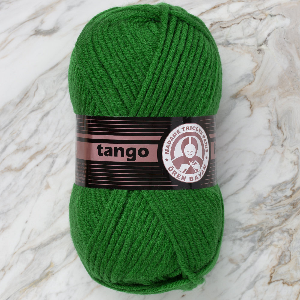 Madame Tricote Paris Tango/Tanja Knitting Yarn, Dark Green - 120