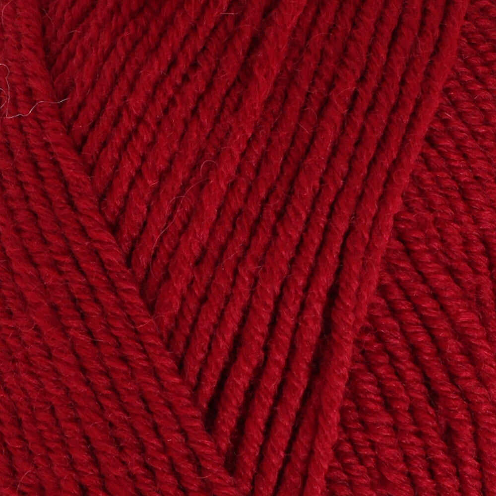 Madame Tricote Paris Merino Gold 200 Knitting Yarn, Red  - 034