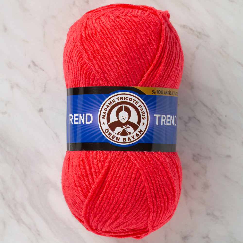 Madame Tricote Paris Trend Yarn, Vermilion - 002