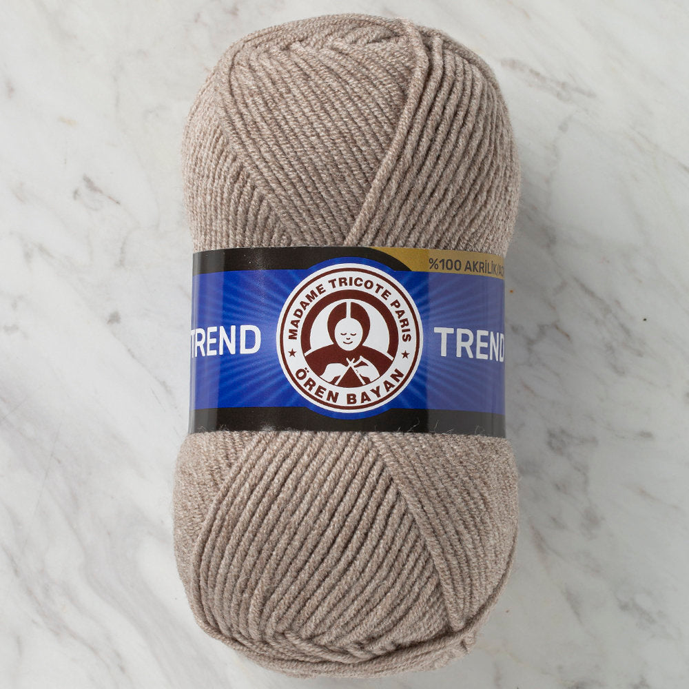 Madame Tricote Paris Trend Yarn, Light Grey - 010