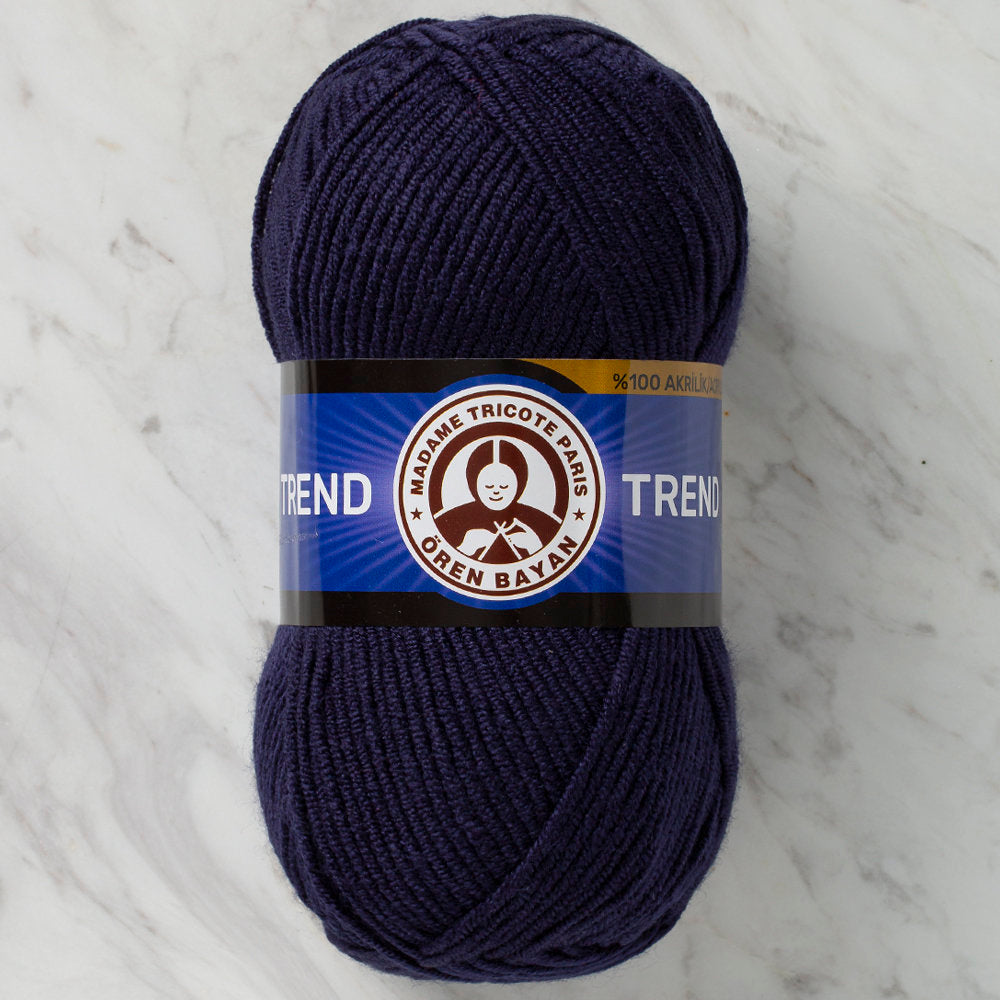 Madame Tricote Paris Trend Yarn, Navy - 019