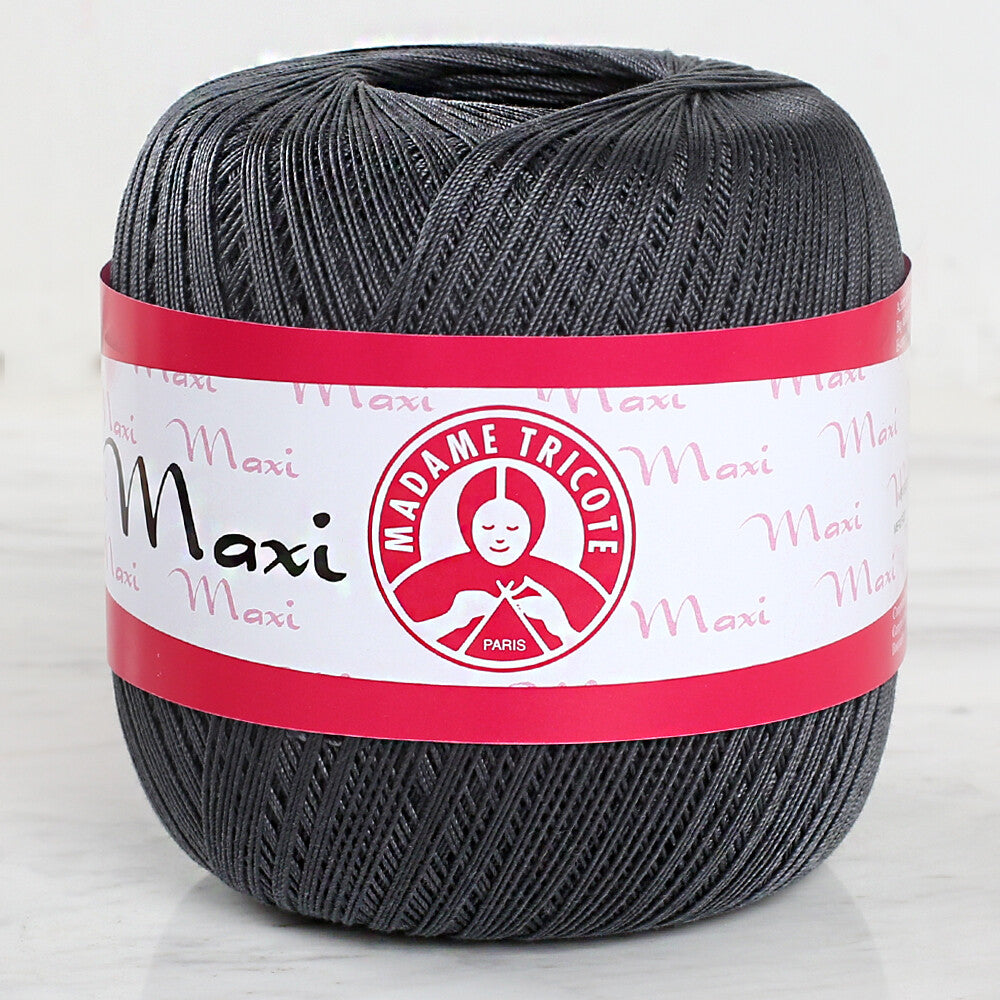 Madame Tricote Paris Maxi 10/3 Lace Thread, Fume - 4933- 328