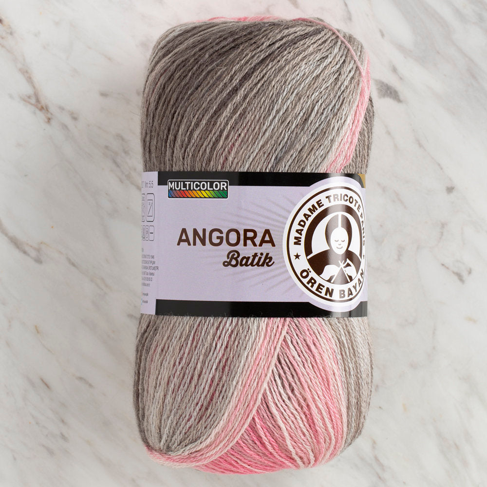 Madame Tricote Paris Angora Batik Yarn, Variegated - 862