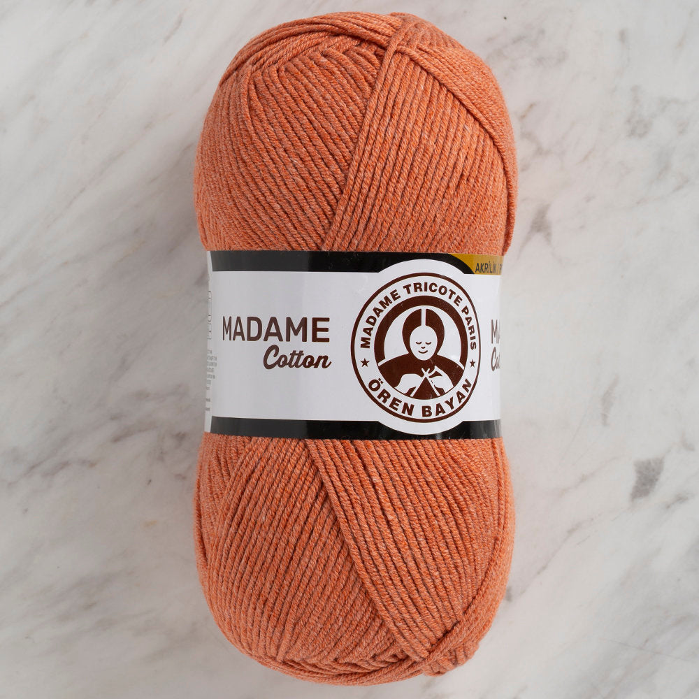 Madame Tricote Paris Madame Cotton Yarn, Dusty Rose - 37