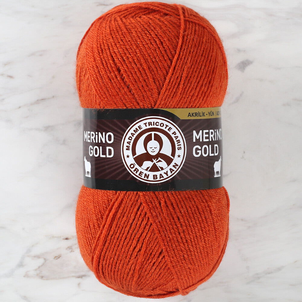 Madame Tricote Paris Merino Gold Yarn, Cinnamon - 107