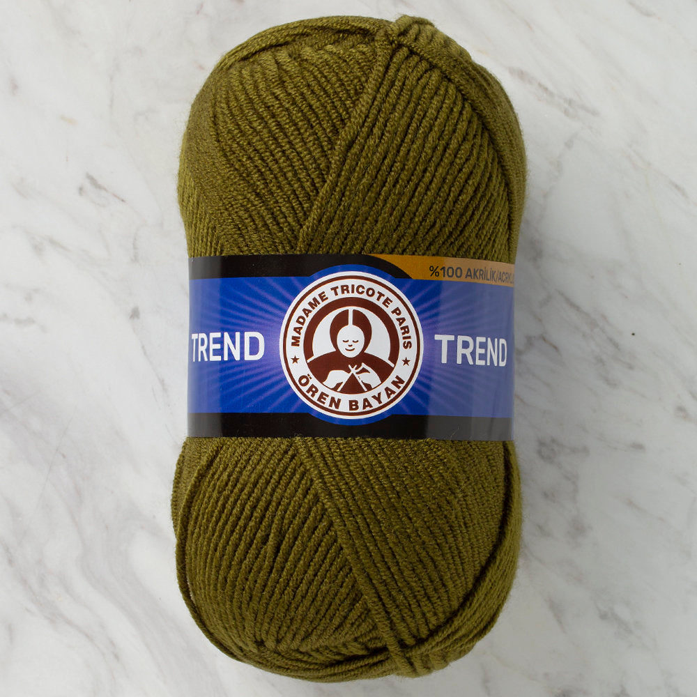 Madame Tricote Paris Trend Yarn, Green - 077