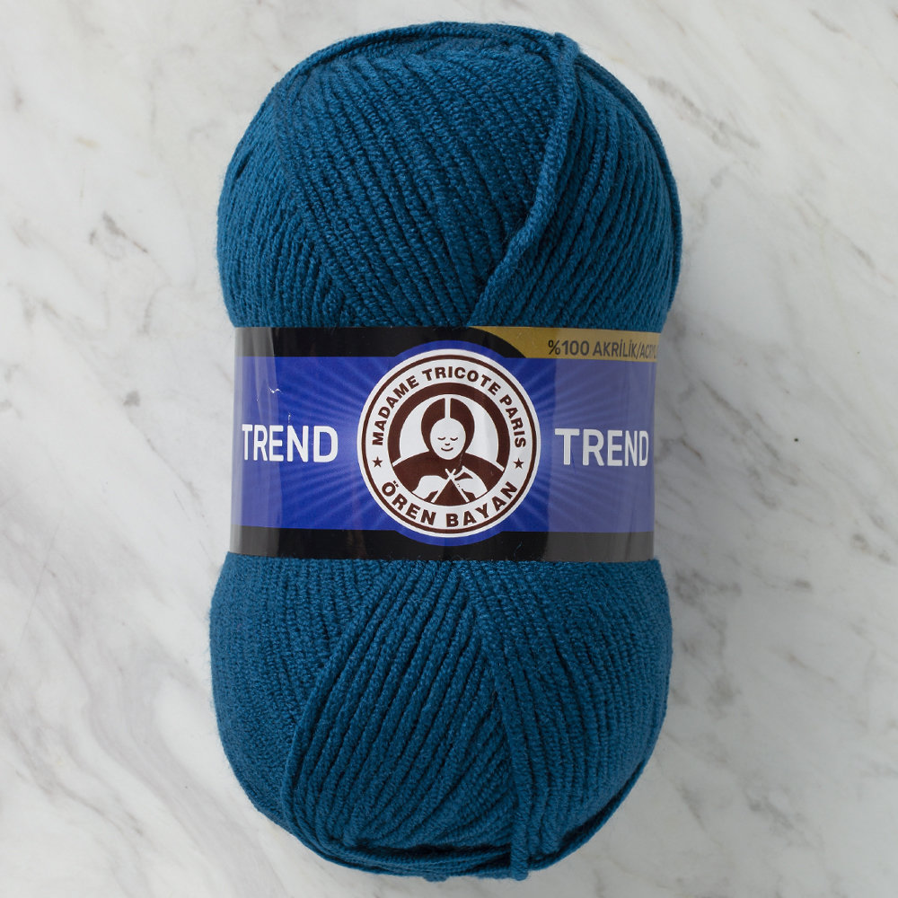 Madame Tricote Paris Trend Yarn, Petrol Blue - 101