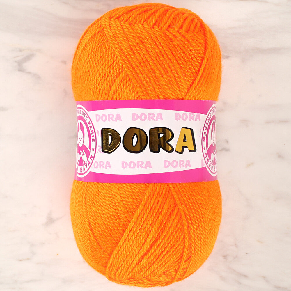 Madame Tricote Paris Dora Yarn, Orange - 147