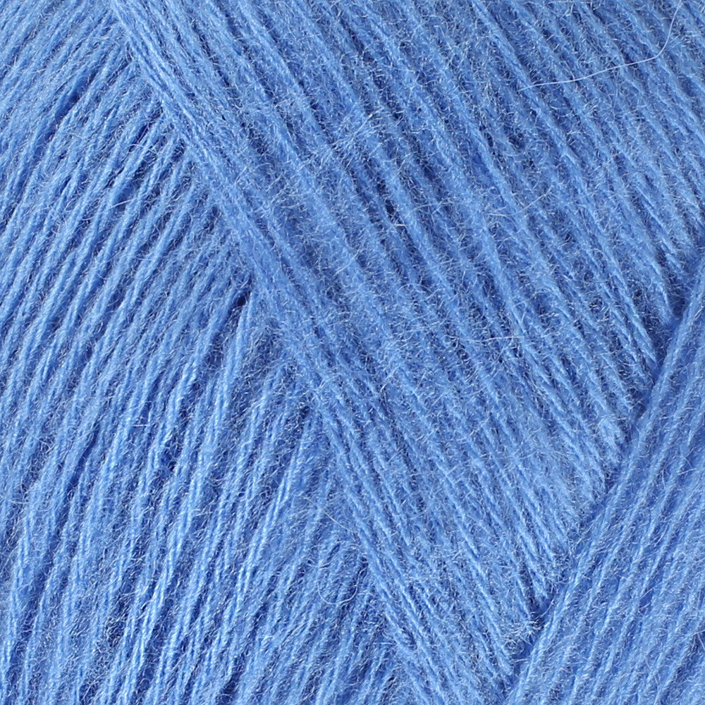 Madame Tricote Paris Angora Yarn, Blue  - 015