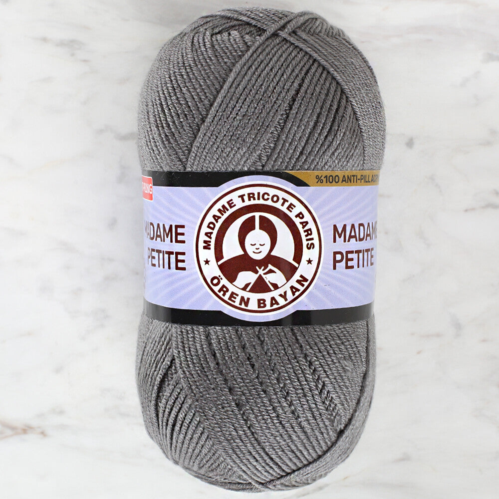 Madame Tricote Paris Madame Petite Yarn, Dark Grey - 143