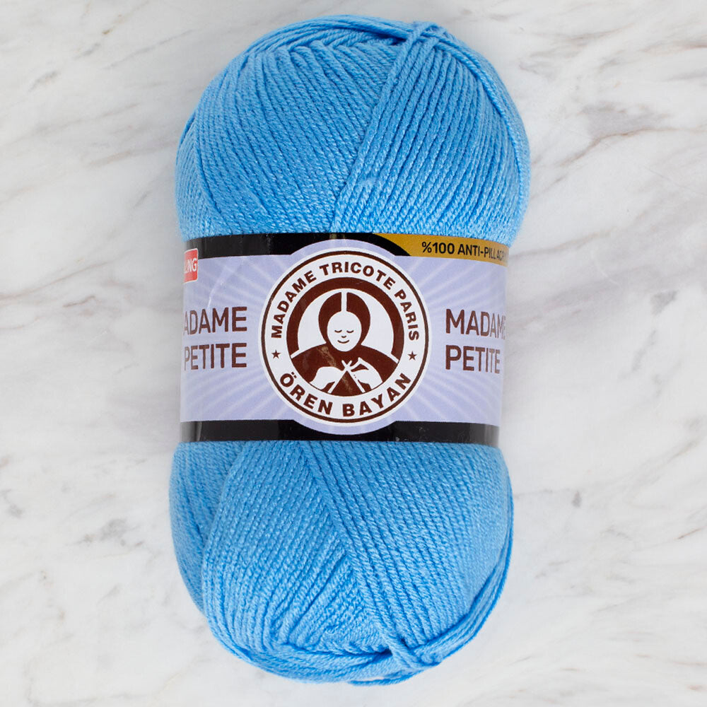 Madame Tricote Paris Madame Petite Yarn, Blue - 126