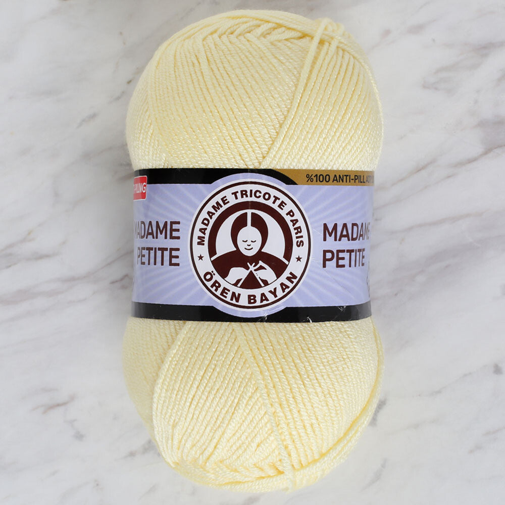 Madame Tricote Paris Madame Petite Yarn, Yellow - 098