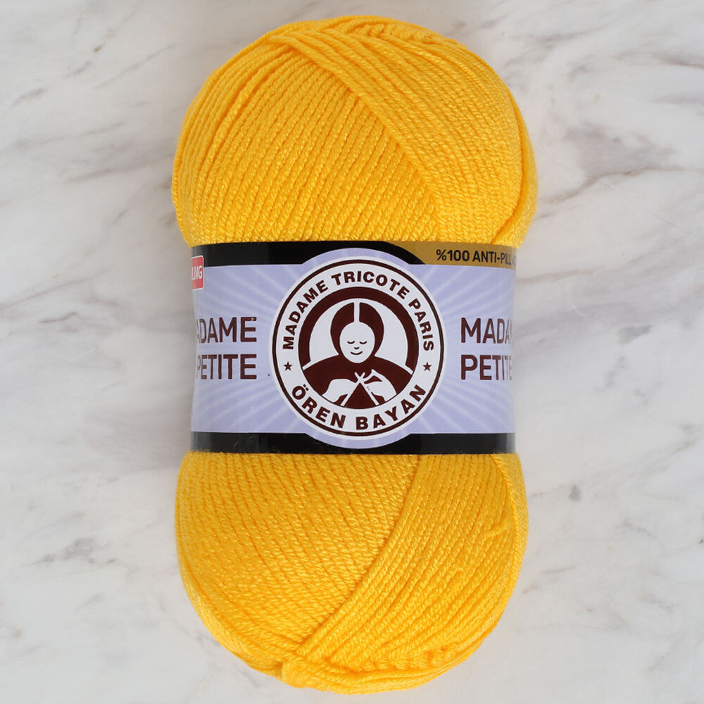 Madame Tricote Paris Madame Petite Yarn, Yellow - 029