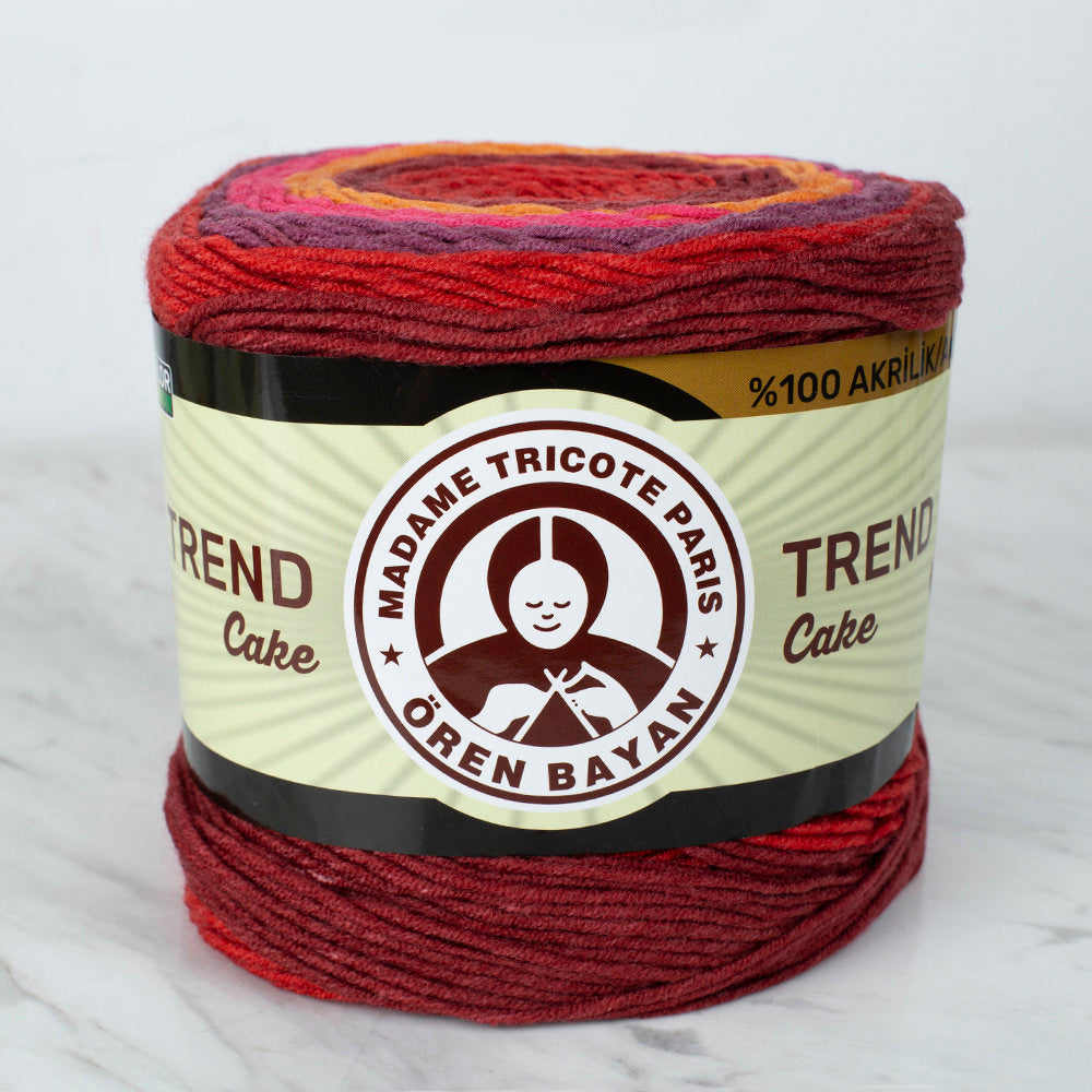 Madame Tricote Paris Trend Cake Batik 200 gr Yarn, Variegated - 625